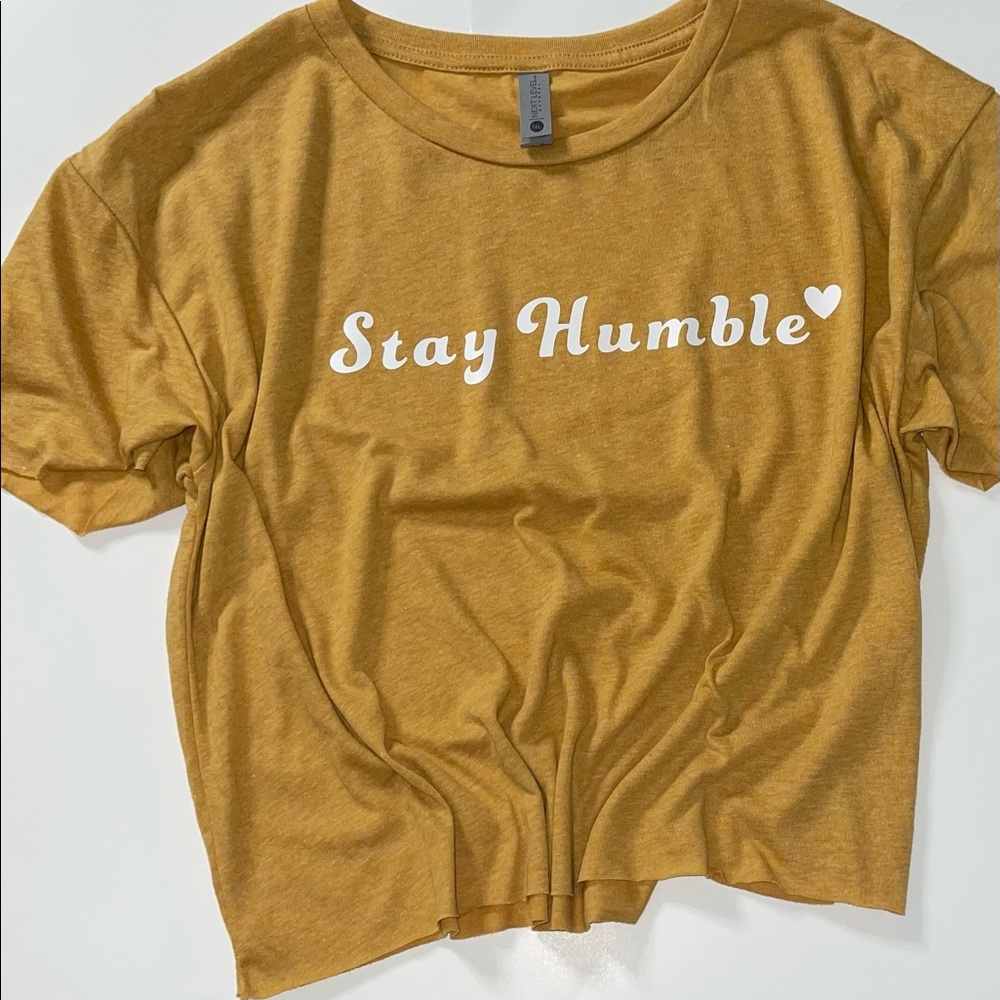 Stay Humble crop top